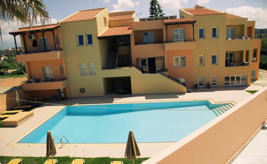 Mythos Beach Hotel Apartments Малеме Экстерьер фото