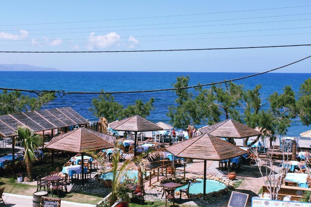 Mythos Beach Hotel Apartments Малеме Экстерьер фото