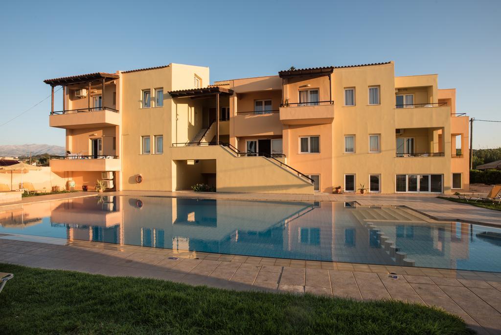 Mythos Beach Hotel Apartments Малеме Экстерьер фото
