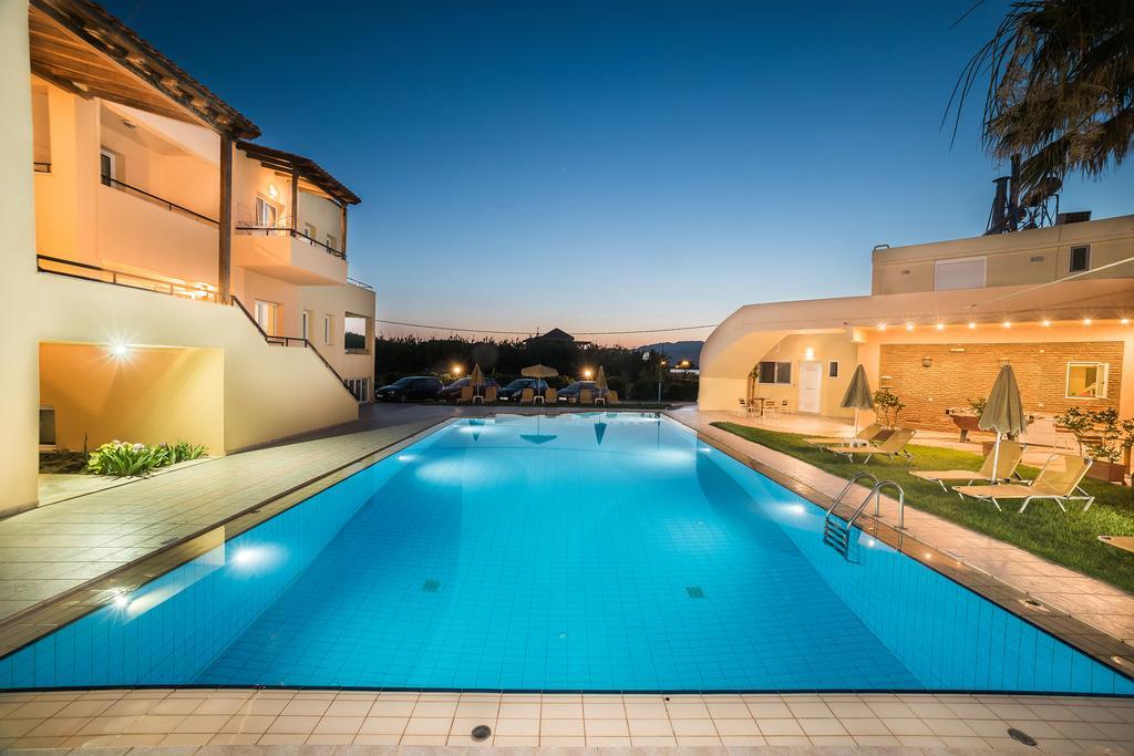 Mythos Beach Hotel Apartments Малеме Экстерьер фото